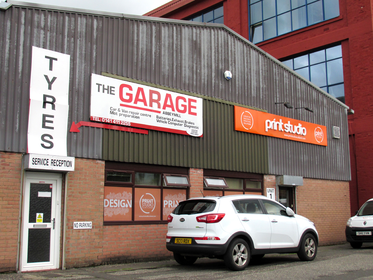 The Garage Abbeymill Paisley Renfrewshire